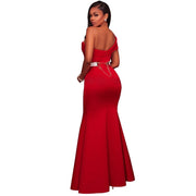 Ladies Sexy Party Maxi Red Sexy Dress Gown Evening Dresses My Store