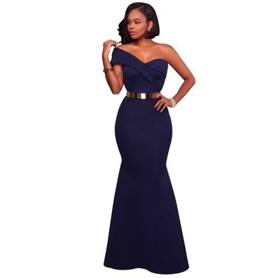 Ladies Sexy Party Maxi Red Sexy Dress Gown Evening Dresses My Store