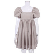 Dresses Women Square Neck Puff Sleeve Mini Dress My Store