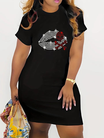 Plus Size Women's T-Shirt Dress. Elite Boutique