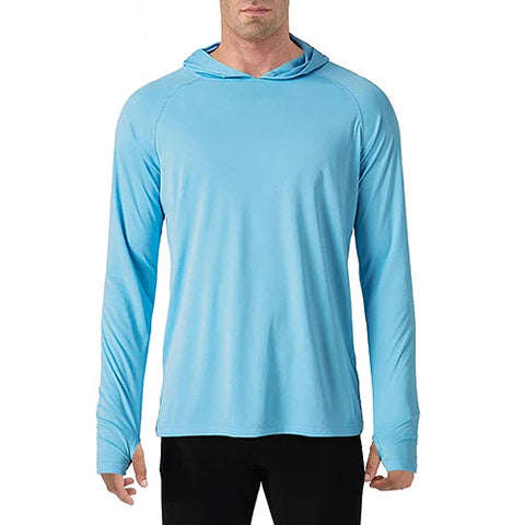 TACVASEN Sun Protection T-Shirts Mens Long Sleeve Hoodie Casual UV-Proof T-Shirts Breathable Lightweight Quick Dry T shirts Male Elite Boutique