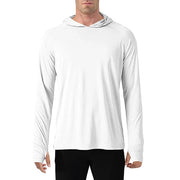 TACVASEN Sun Protection T-Shirts Mens Long Sleeve Hoodie Casual UV-Proof T-Shirts Breathable Lightweight Quick Dry T shirts Male Elite Boutique