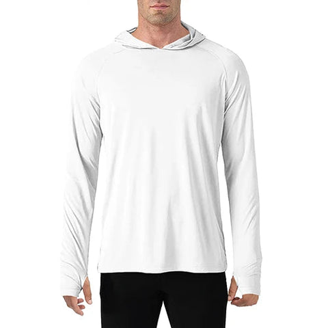 TACVASEN Sun Protection T-Shirts Mens Long Sleeve Hoodie Casual UV-Proof T-Shirts Breathable Lightweight Quick Dry T shirts Male Elite Boutique