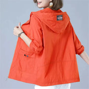 Women's Jacket 2022 New Summer Thin Coat Casual Windbreaker Female Sun Protection Jacket Basic Zipper Coat Tops 5XL Elite Boutique
