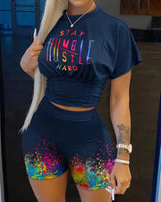 Women’s Shorts & Tee Matching Set My Store