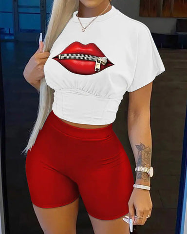Women’s Shorts & Tee Matching Set My Store