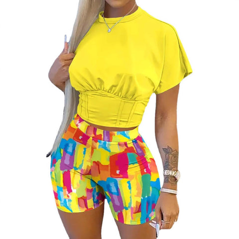 Women’s Shorts & Tee Matching Set My Store