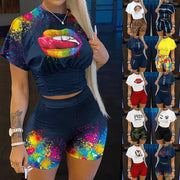 Women’s Shorts & Tee Matching Set My Store