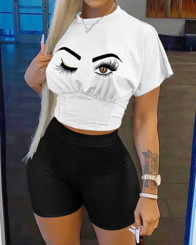 Women’s Shorts & Tee Matching Set My Store