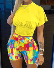 Women’s Shorts & Tee Matching Set My Store