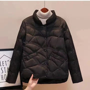 Women Jacket 2025 New Autumn Winter Parkas Female Light Thin Down Cotton Coat Femme Casual Short Warm Basic Outerwear Ladies Top Elite Boutique