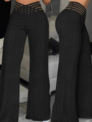 Women's High Waisted Wide Leg Trousers Casual Fashion Draping Pleated Sexy Streetwear Wide-Leg Pants Ladies Baggy Trousers Elite Boutique