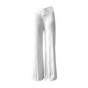 Women's High Waisted Wide Leg Trousers Casual Fashion Draping Pleated Sexy Streetwear Wide-Leg Pants Ladies Baggy Trousers Elite Boutique