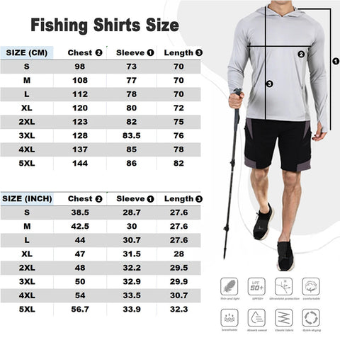 Fishing Shirts Long Sleeve Uv Protection Clothing Mens Outdoor Jersey Upf 50 Clothes Performance Breathable Fishing Elite Boutique