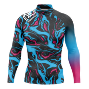 New Summer Men's Rashguard Long Sleeve Surfing Shirts Sunscreen Lycra Fabric Surf Sweatshirt UV Protection RightTrack Swimwear Elite Boutique