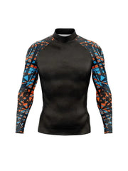 Men's UPF 50+ Sun Protection UV SPF Shirts Long Sleeve Lightweight Quick Dry Swim T-Shirts Rash Guard Elite Boutique