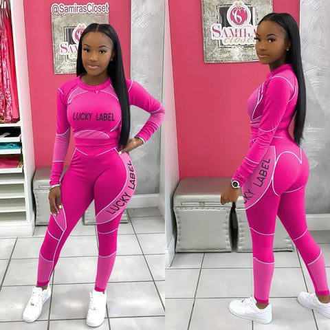 Casual Women's Long Sleeve Hoodie Set Printed Fashion Autumn Sportswear Two Pieces Outfit Comfortable Streetwear Style Elite Boutique