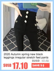 Fashion women's trousers Spring autumn new high-elastic double-breasted tight-fitting high-waisted slimming pants Women's pants Elite Boutique