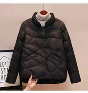 Women Jacket 2025 New Autumn Winter Parkas Female Light Thin Down Cotton Coat Femme Casual Short Warm Basic Outerwear Ladies Top Elite Boutique