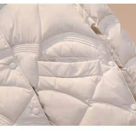 Women Jacket 2025 New Autumn Winter Parkas Female Light Thin Down Cotton Coat Femme Casual Short Warm Basic Outerwear Ladies Top Elite Boutique