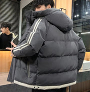 Hoodie Jacket Man Printed Winter Down Coat for Men Cold Casual Fast Delvery Stylish Aesthetic Cheap Sale Joker Deals Work New In Elite Boutique
