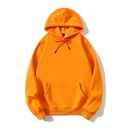 Hoodie Men 500g Fleece thicken Loose Solid Unisex Oversized Basic Autumn Winter Warm Women Sweatshirts Hooded Pullovers Male Top Elite Boutique
