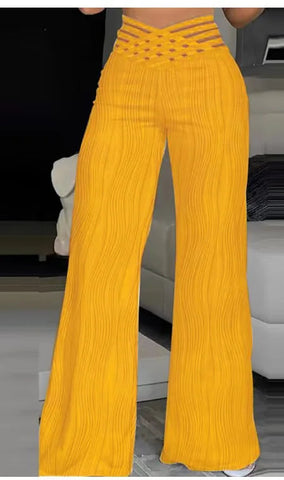 Women's High Waisted Wide Leg Trousers Casual Fashion Draping Pleated Sexy Streetwear Wide-Leg Pants Ladies Baggy Trousers Elite Boutique