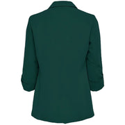 Women's Jacket Spring Summer New Arrivals Roll-up Cuffs Outerwears Lined Open Stitch Thin Jackets for Streetwear Womans Clothing Elite Boutique