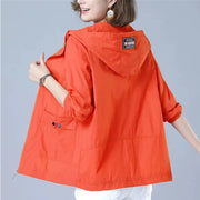 Women's Jacket 2025 New Summer Thin Coat Casual Windbreaker Female Sun Protection Jacket Basic Zipper Coat Tops Elite Boutique