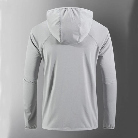UPF50+ Summer UV Protection Hoodie Unisex Breathable Ice Silk Outdoor Sports Couple's Beach Street Style Lightweight Jacket Elite Boutique
