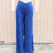 Women's High Waisted Wide Leg Trousers Casual Fashion Draping Pleated Sexy Streetwear Wide-Leg Pants Ladies Baggy Trousers Elite Boutique