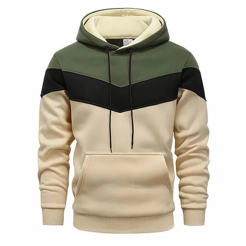 Hoodie Men Tracksuit Tricolor Single Piece Sweatshirt and Sweatpants Daily Sportswear Man Comfort Hot Sale Fashion Casual Sports Elite Boutique