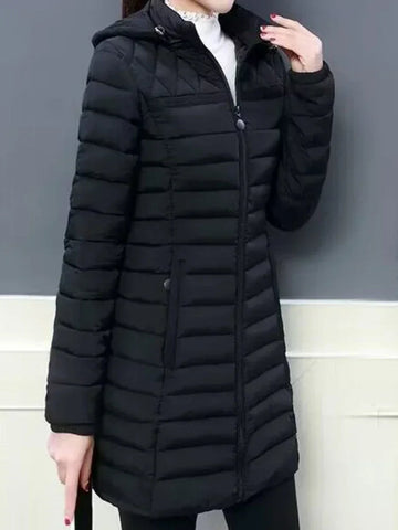 Women's Jacket Fashion Loose Down Cotton Women Coats Parkas Casual Warm Outerwear Hooded Winter Jacket Oversize 6XL Overcoat Elite Boutique
