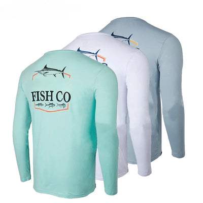 UV Protection Angling Tops Outdoor Breathable Fishing Shirts Long Sleeve Sun Protecting Fishing Jerseys Elite Boutique