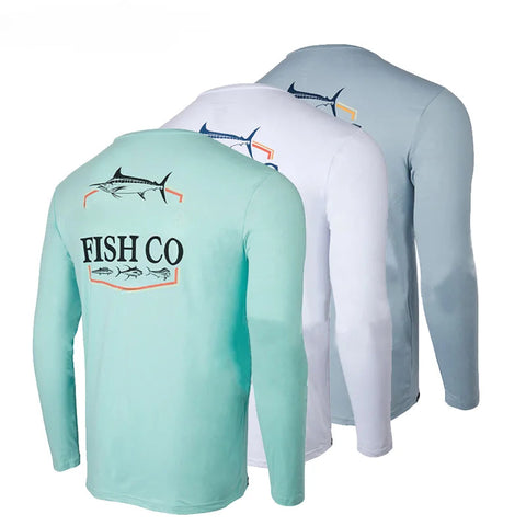 UV Protection Angling Tops Outdoor Breathable Fishing Shirts Long Sleeve Sun Protecting Fishing Jerseys Elite Boutique
