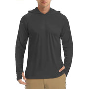 UPF 50+ Sun Protection T-Shirts Mens Long Sleeve Hoodie Casual Quick Dry T shirts Outdoor Hike Sports Run Pullover Tops Elite Boutique