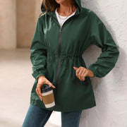 Women'S Jacket Tourism Outdoor Hiking Waterproof Rain Poncho Raincoat Hooded Rain Coat High-Quality Jackets Hiking Clothes Elite Boutique