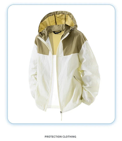 2025 UPF50+ Sun Jacket Men/Women - Lightweight UV Hoodie, Quick-Dry Outdoor Windbreaker, Fishing Running Coat Elite Boutique