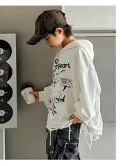 Hoodie Kids Boys 2024 Autumn Teenager Clothes Kids Casual Cotton Hooded Sweatshirt Tops Costume 5 6 7 8 9 10 11 12 13 14 Years Elite Boutique
