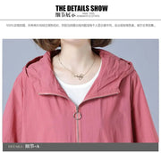 Women's Jacket 2025 New Summer Thin Coat Casual Windbreaker Female Sun Protection Jacket Basic Zipper Coat Tops Elite Boutique