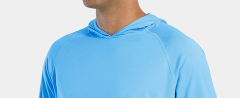 TACVASEN Sun Protection T-Shirts Mens Long Sleeve Hoodie Casual UV-Proof T-Shirts Breathable Lightweight Quick Dry T shirts Male Elite Boutique