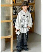 Hoodie Kids Boys 2024 Autumn Teenager Clothes Kids Casual Cotton Hooded Sweatshirt Tops Costume 5 6 7 8 9 10 11 12 13 14 Years Elite Boutique