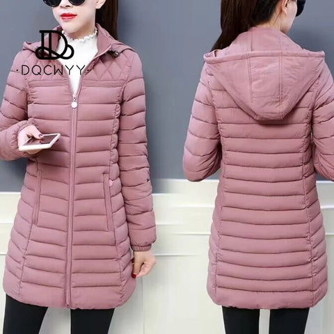 Women's Jacket Fashion Loose Down Cotton Women Coats Parkas Casual Warm Outerwear Hooded Winter Jacket Oversize 6XL Overcoat Elite Boutique