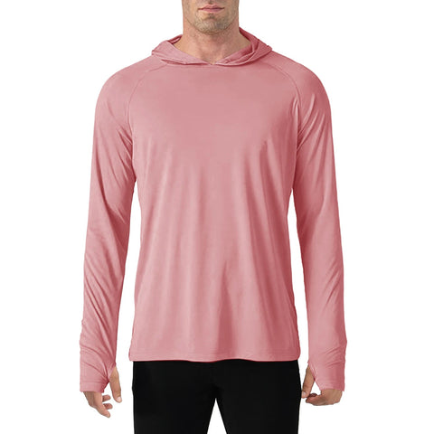 TACVASEN Sun Protection T-Shirts Mens Long Sleeve Hoodie Casual UV-Proof T-Shirts Breathable Lightweight Quick Dry T shirts Male Elite Boutique