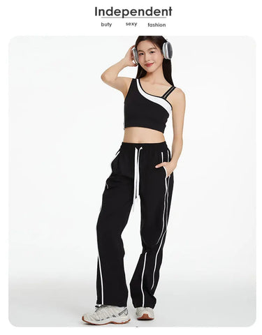 Sports Trousers for Women in Summer Cool Windproof Outdoor Mountaineering Loose Casual Wide-leg Pants Sun Protection Trousers Elite Boutique