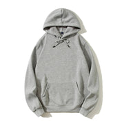 Hoodie Men 500g Fleece thicken Loose Solid Unisex Oversized Basic Autumn Winter Warm Women Sweatshirts Hooded Pullovers Male Top Elite Boutique