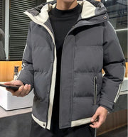 Hoodie Jacket Man Printed Winter Down Coat for Men Cold Casual Fast Delvery Stylish Aesthetic Cheap Sale Joker Deals Work New In Elite Boutique