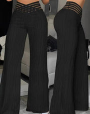 Women's High Waisted Wide Leg Trousers Casual Fashion Draping Pleated Sexy Streetwear Wide-Leg Pants Ladies Baggy Trousers Elite Boutique