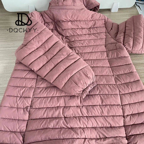 Women's Jacket Fashion Loose Down Cotton Women Coats Parkas Casual Warm Outerwear Hooded Winter Jacket Oversize 6XL Overcoat Elite Boutique