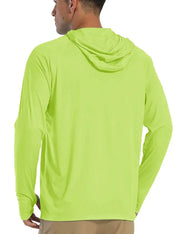 TACVASEN Sun Protection T-Shirts Mens Long Sleeve Hoodie Casual UV-Proof T-Shirts Breathable Lightweight Quick Dry T shirts Male Elite Boutique